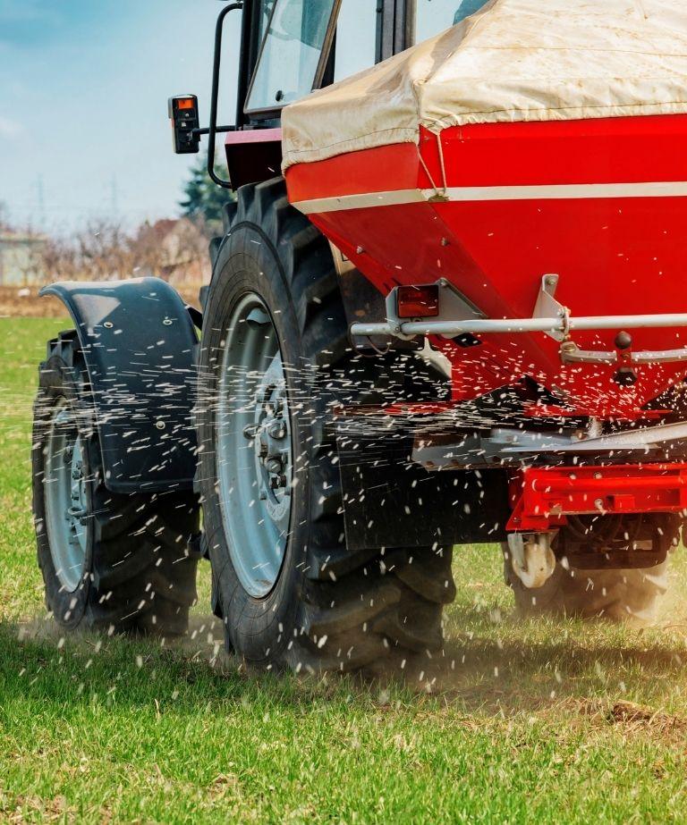 Granular humic products applied to soil to support soil health and nutrient efficiency